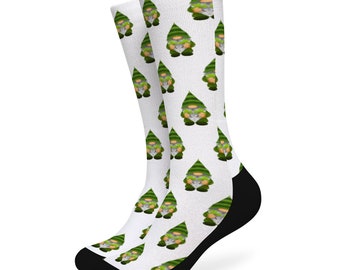 St. Patrick's Day Gnome Socks