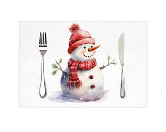 Snowman Placemat Set of 4