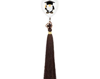 Graduate Gnome Car Pendant Crystal Photo Pendant Fashion Car Decoration