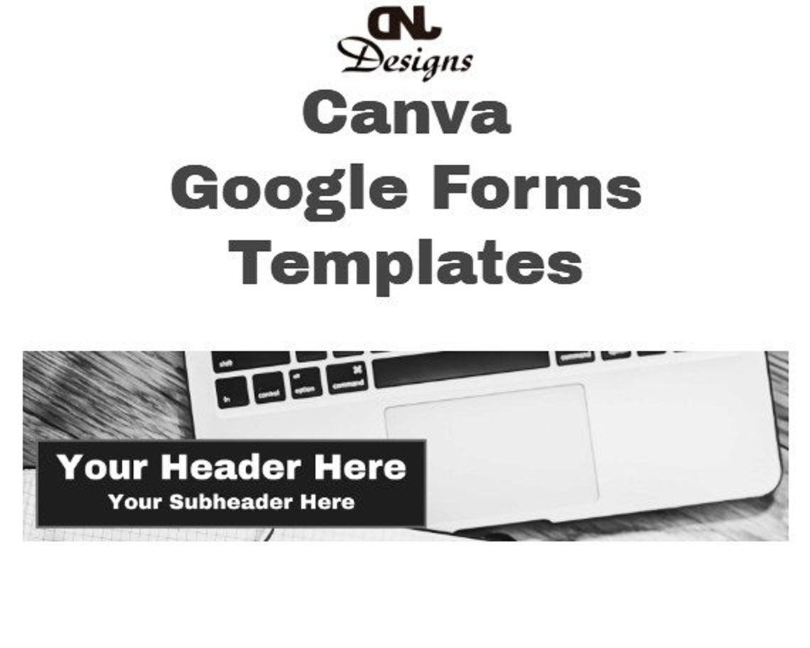 Canva Google Forms Templates Etsy