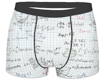 Men's Math Boxer Briefs