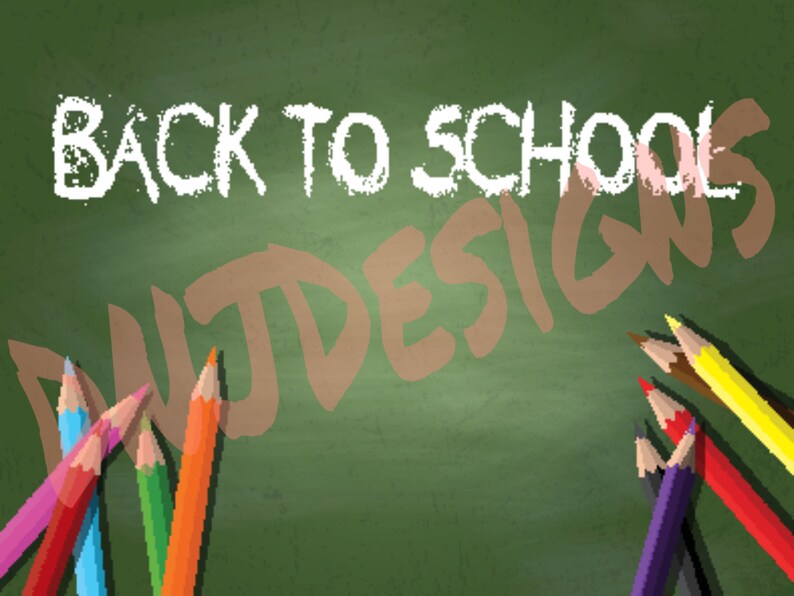 Back to School Zoom Backgrounds Teacher Etsy