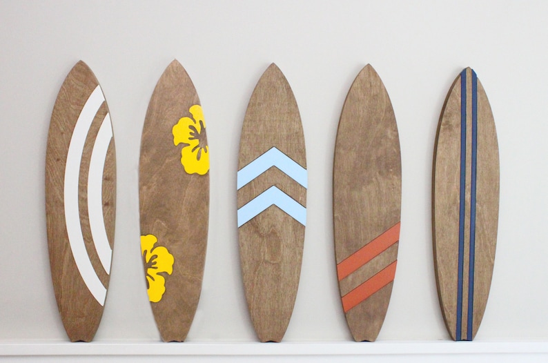 Surf Decor Beach Decor Retro Surf Vintage Wall Art Wood Etsy Canada