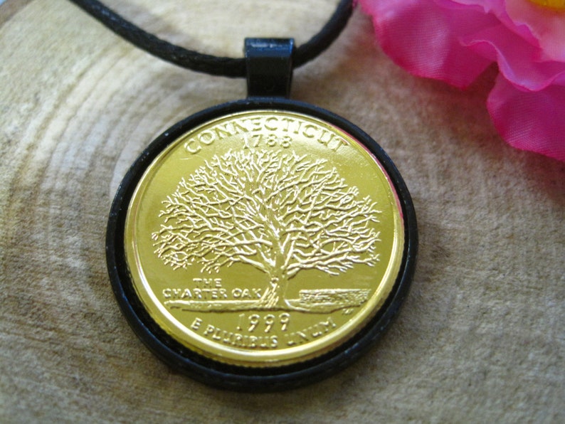 Connecticut CT 999 Fine Gold Plated All Black 25mm Bezel Etsy