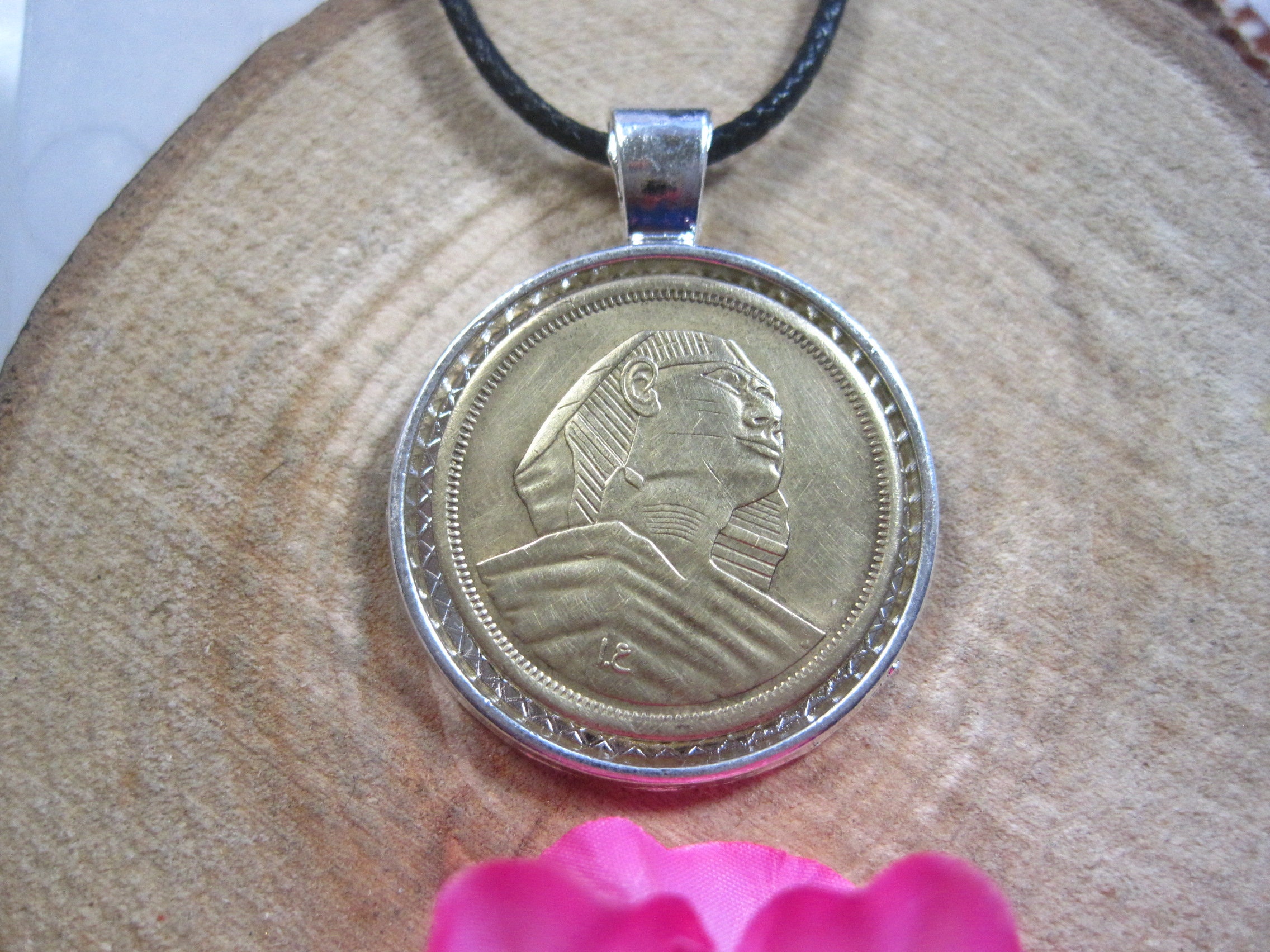 con Clip encanto Para Pulseras-Tono Plata Precioso Plata Egipcio Pirámide de Giza