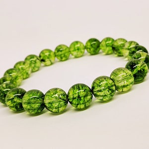 Peridot Bracelet, Wealth Bracelet, Prosperity Bracelet, Abundance Bracelet, Green Olivine Bracelet, Unisex Bracelet image 5