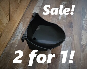 2 for 1! DIY Composting Toilet Urine Diverter, "Bucket-Contained Diverter" Model, works with 5 gallon buckets, Luggable Loo and others