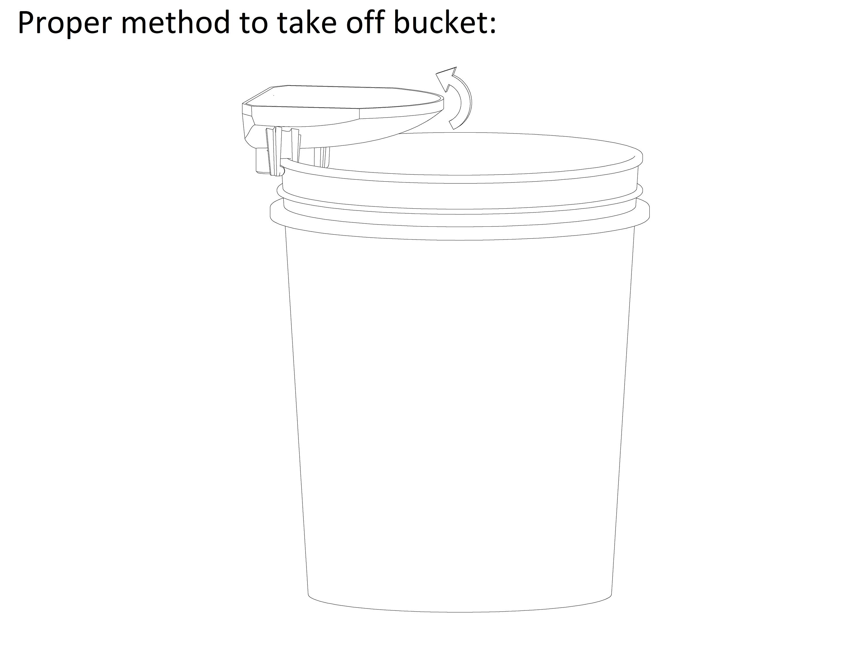 DIY Composting Toilet Urine Diverter, "snap-on" Model (ventilation