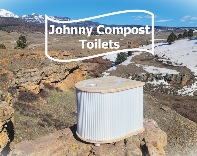 Compost Johnny Bare Edition Separating, Waterless Toilet Nonventing