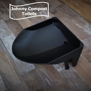DIY Composting Toilet Urine Diverter, &quot;Snap-On&quot; Model (Ventilation Attachment sold separately for this model)