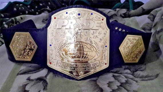 Pride Championship Belt Dual Plates Adult Size Etsy Pride Championship Belt Dual Plates Adult Size Etsy