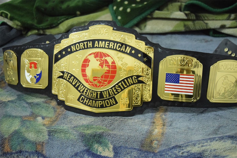 NWA North American Wrestling Championship Belt | Etsy