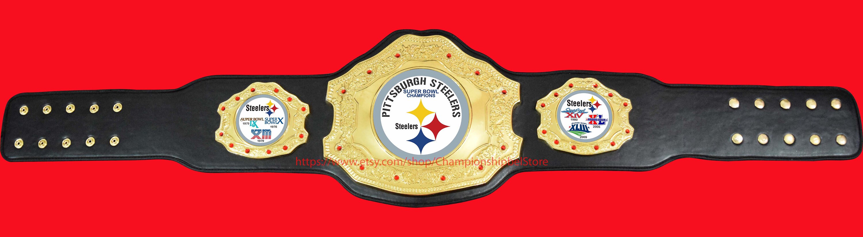 Pittsburgh Steelers Championship Belt Etsy