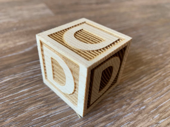 custom alphabet blocks