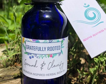 Ground & Clarify Ayurveda Inspired Body Oil