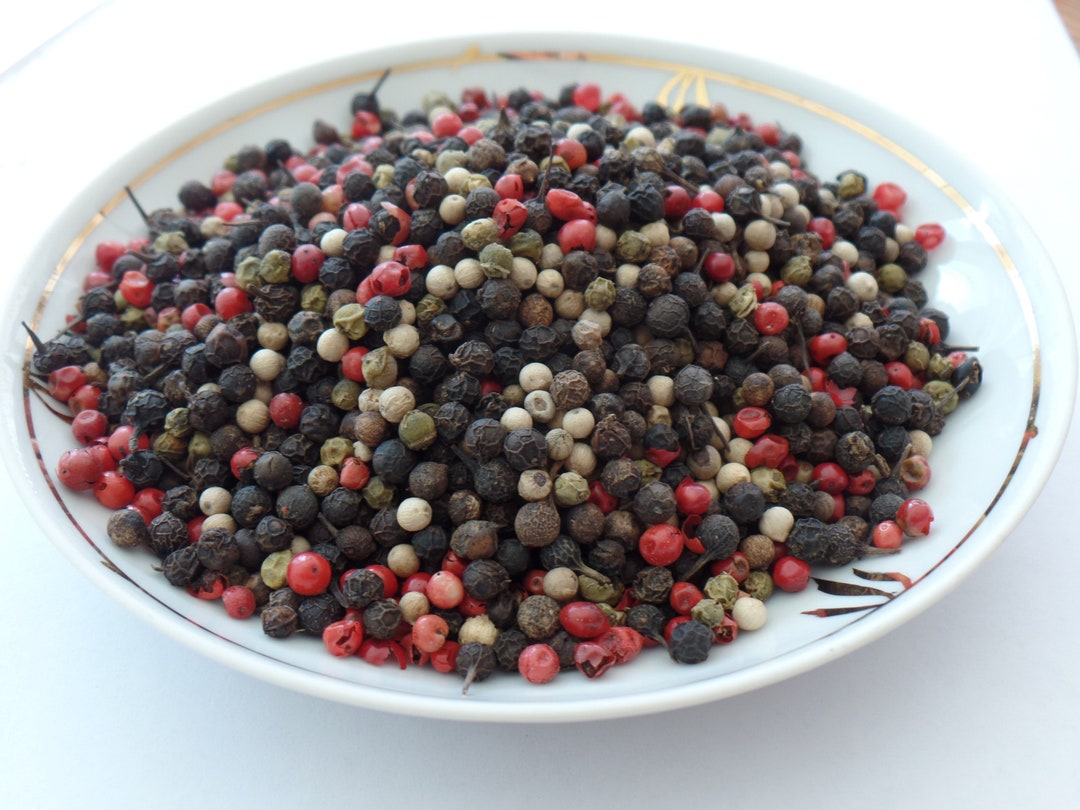 Original 4 Peppercorns Rainbow Mix With Cubeb Pepper 2 Oz 32 Etsy