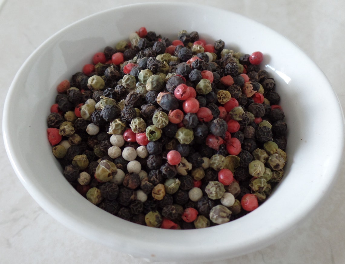 4 Peppercorns Mix Whole 2 Oz 32 Oz Resealable Bag Etsy