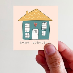 Home Schooled Vinyl Sticker - perfect for laptops, tumblers, journals