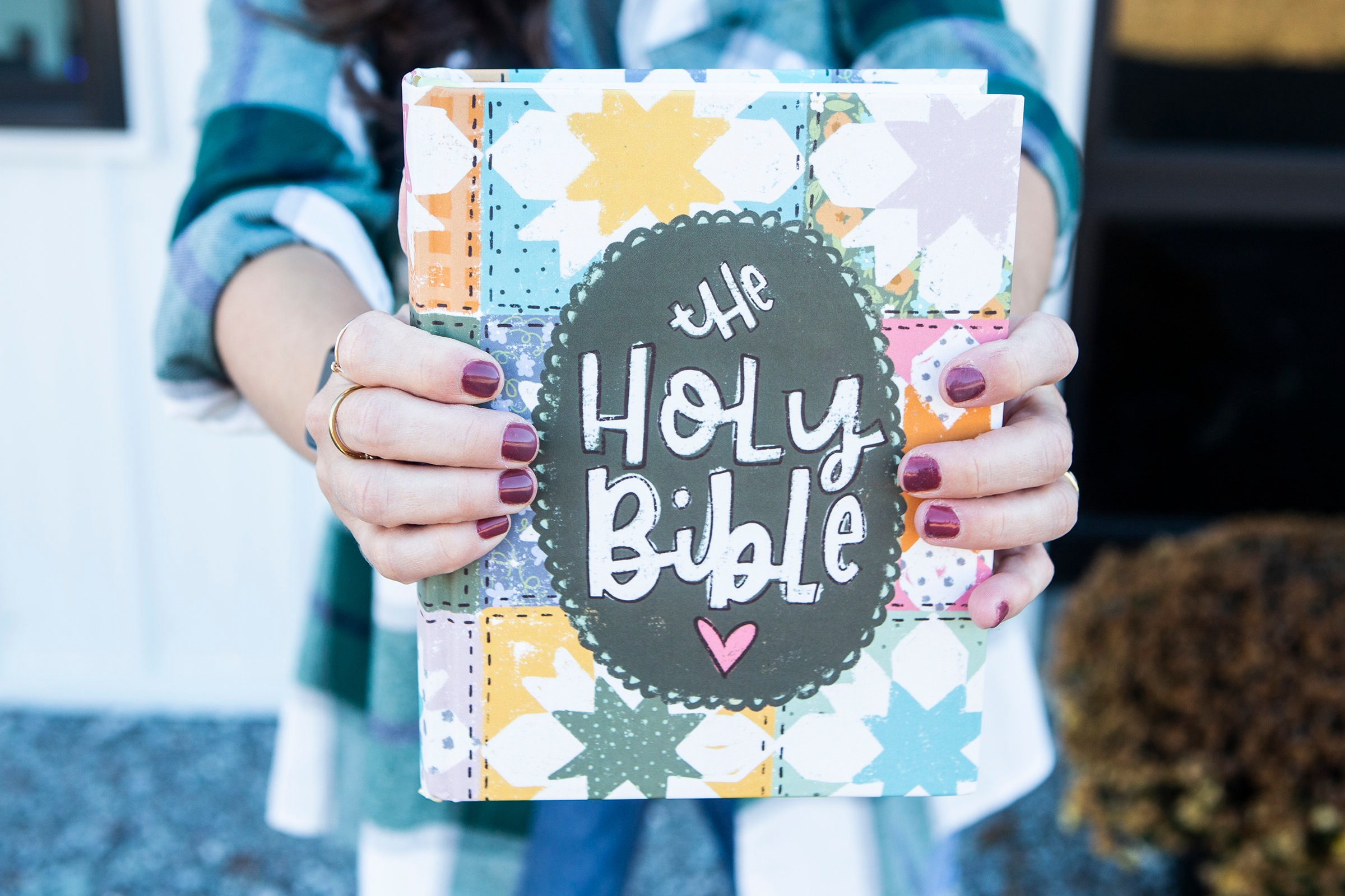 Holy Heritage Quilt KJV King James Version Journaling Bible