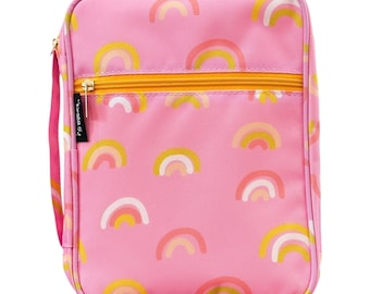 Pink Happy Rainbow Bible COVER