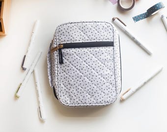 Classic Dot COMPACT Bible Cover with handles