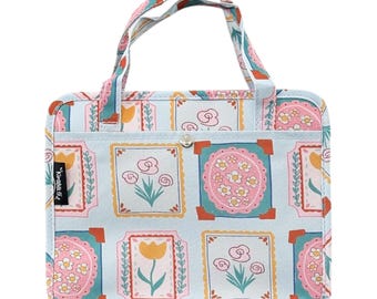 Petals and Postmarks Bible Carrier Bag Book Bag