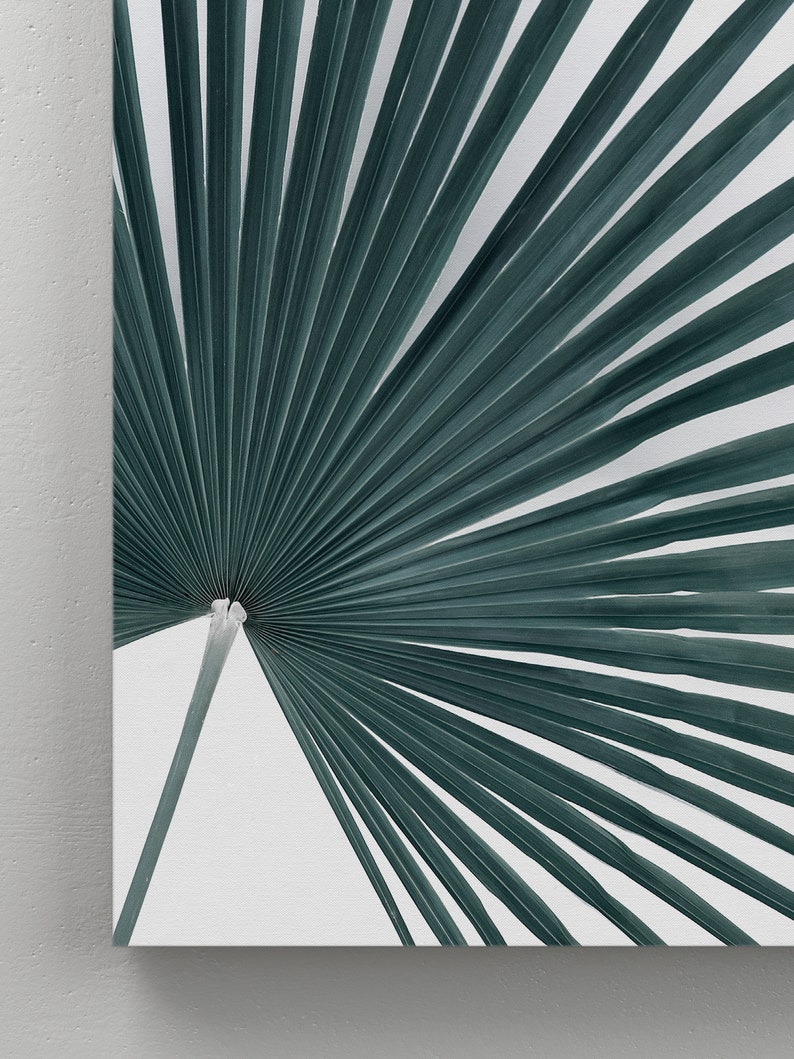 Palm Leaf Wall Art, Botanical Print, Wall Decor, Minimalist Print