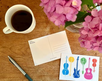 Folkin’ Around Raleigh Postcard Pack