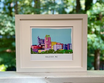 Raleigh, NC 8x10 Print