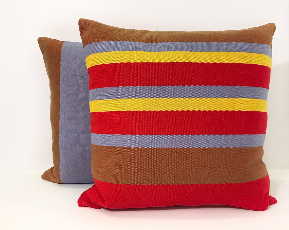 Southwestern Decor Pillow Covers 20x20 Color Block Pillow Etsy New Zealand