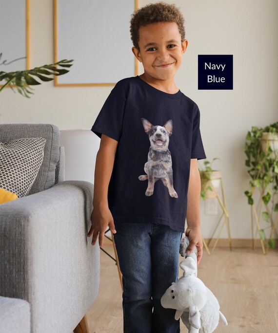 Blue Heeler Shirt for Kids. Australian 