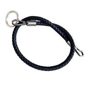 Genuine leather braided lanyard for Biker Wallet, Long Wallet, Trucker Wallet, Key holder, etc.