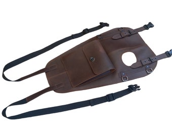 Funda de cuero para motocicleta, babero para depósito de gasolina Triumph Bonneville, Street Twin, Street Scrambler