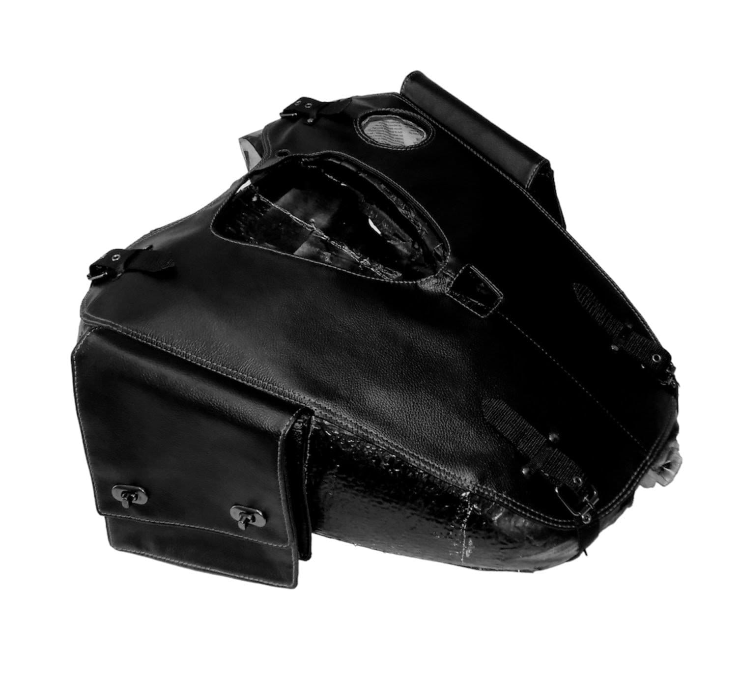 Yamaha XV1600 Roadstar Leather Cover With 2 Bags for Fuel Gas Tank