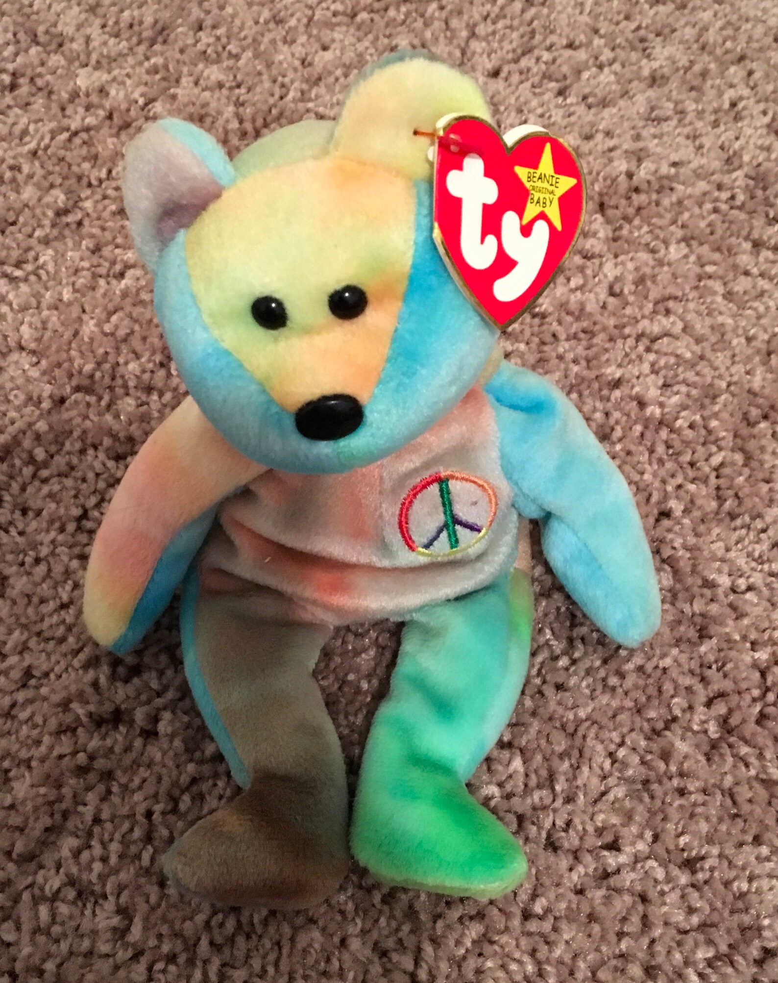 Beanie Baby Peace Etsy