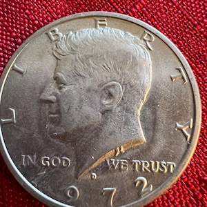 1972 D Half Dollar Coins