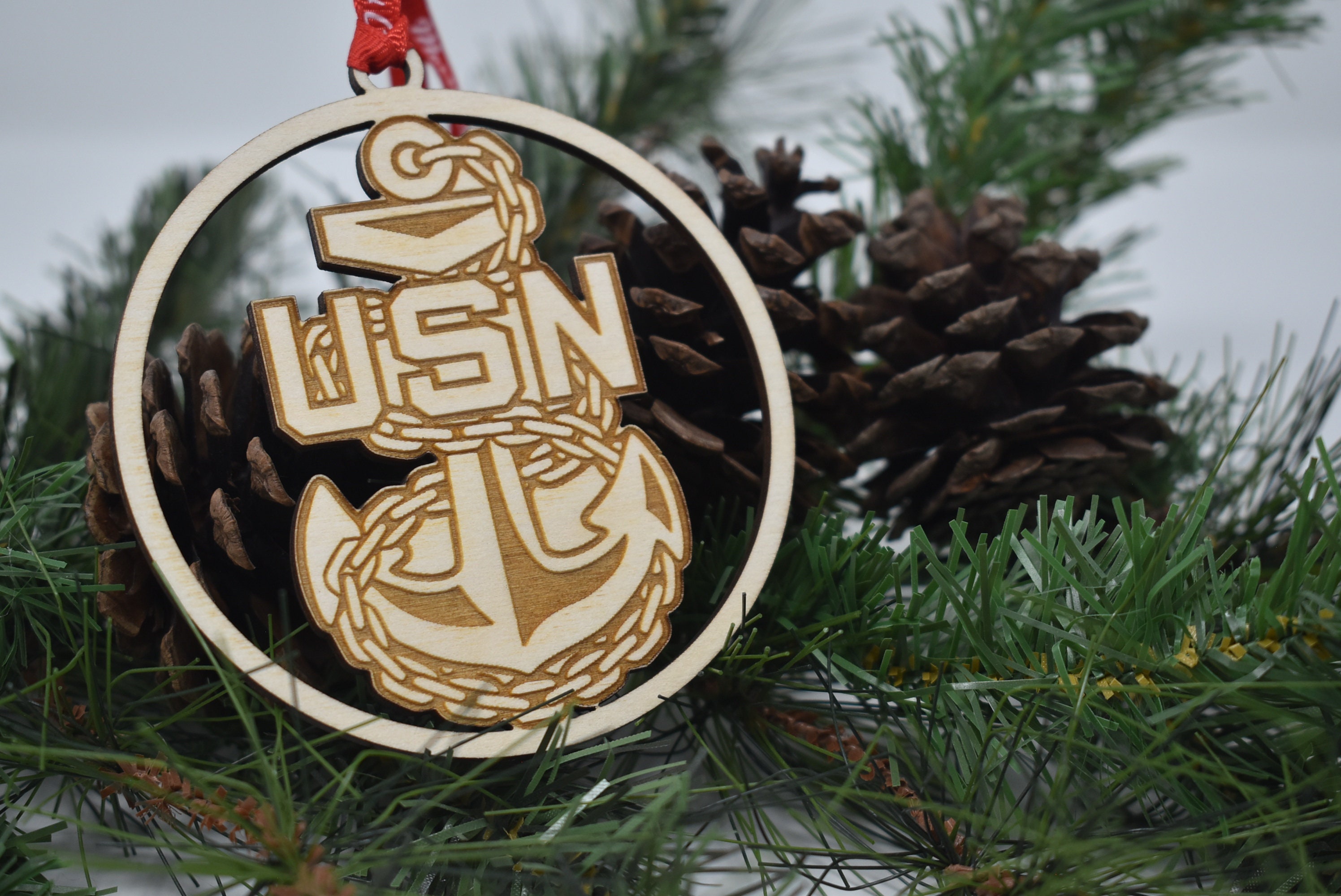 US Navy Chief Ornament Senior Chief Ornament Navy Ornament Etsy