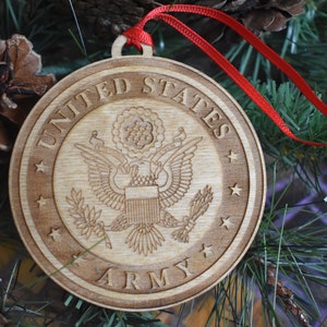 US Army Ornament, US Military Christmas Ornaments, Marine Corps Ornament, Navy Ornament, Air Force Ornament