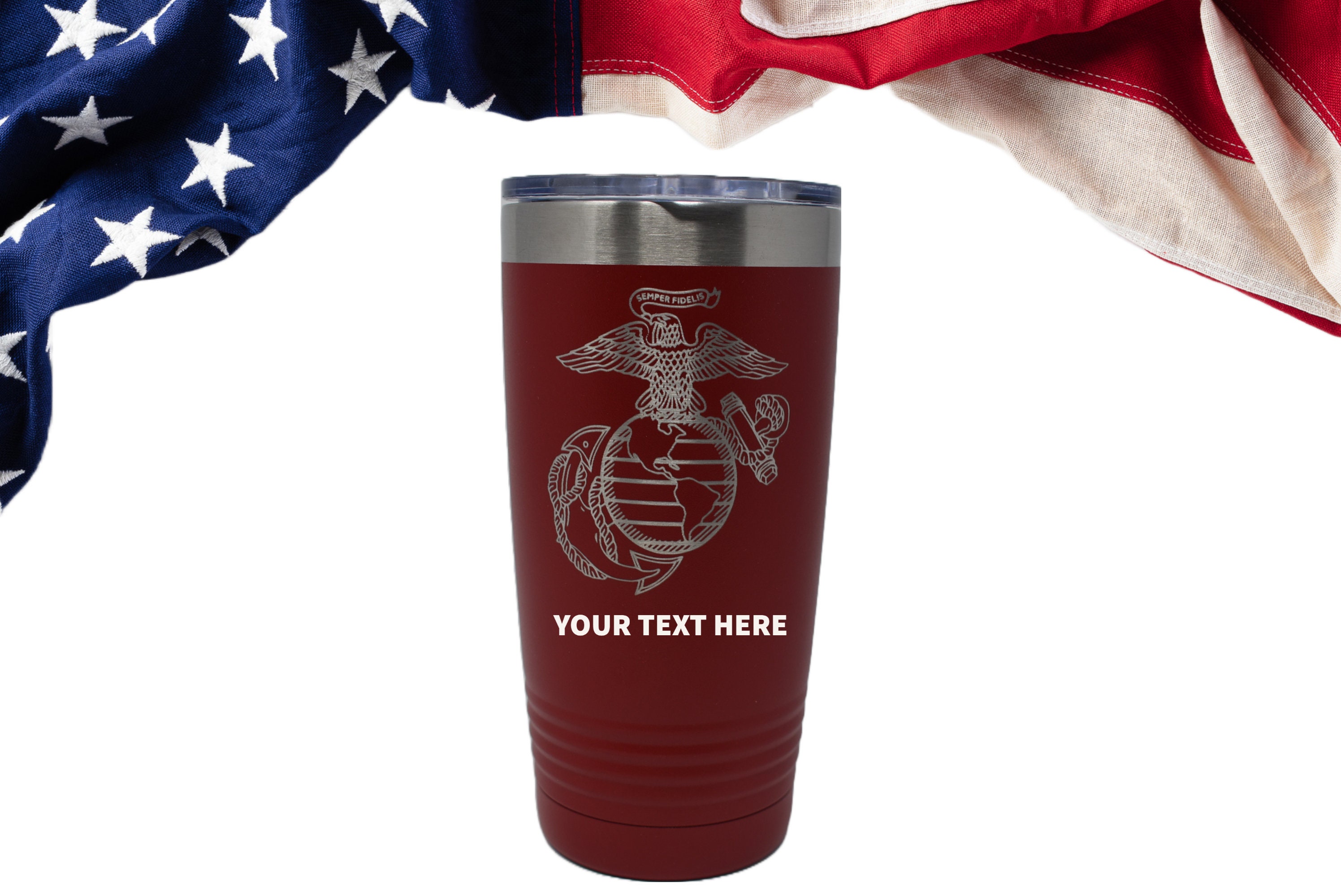 Personalized Black Yeti Marine Corps 20oz Tumbler (w/Yeti options) - 85  themes for sports, jobs, hob…See more Personalized Black Yeti Marine Corps