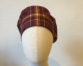 Burgundy Warm Plaid