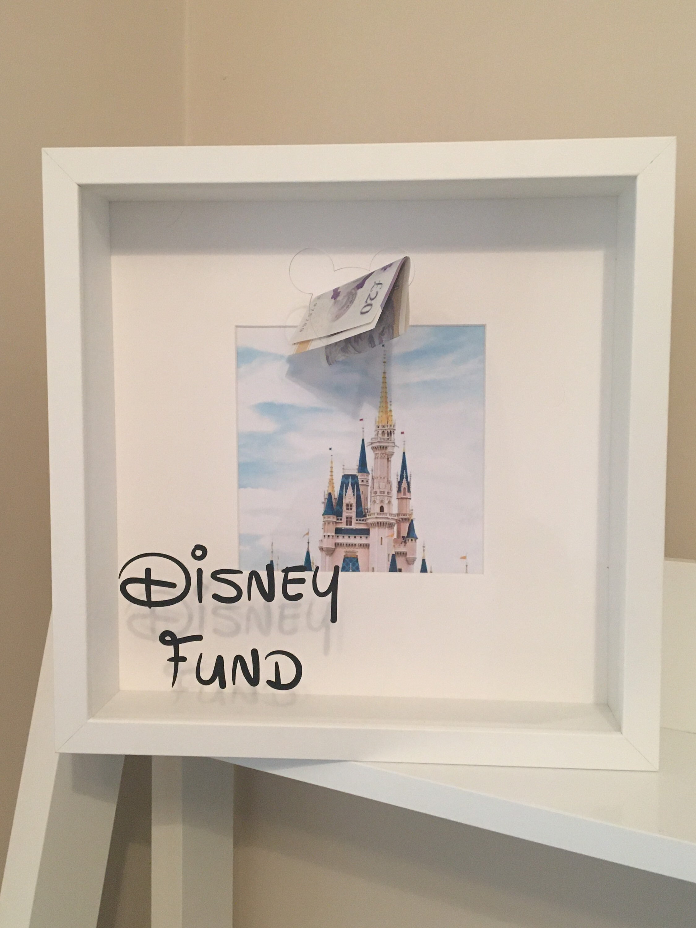 Disney Fund Money Box Disney Reveal Gift Etsy