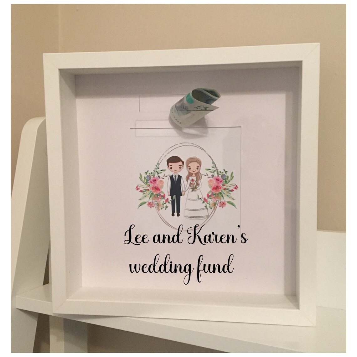 Wedding Fund Money Box Couples Engagement Gift Gift for Etsy UK
