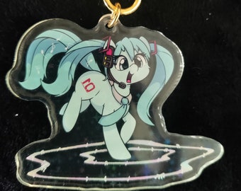Hatsune Miku Pony keychain
