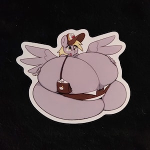 Derpy cleavage sticker