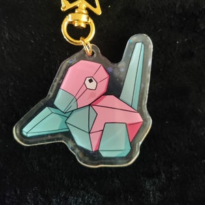Porygon keychain