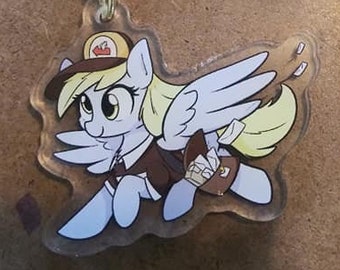 Derpy keychain