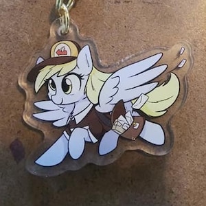 Derpy keychain