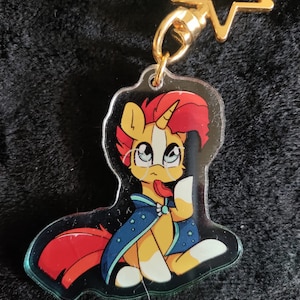 Sunburst keychain