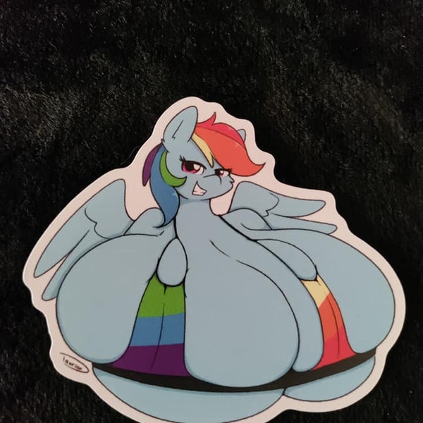 Big Rainbow Dash sticker