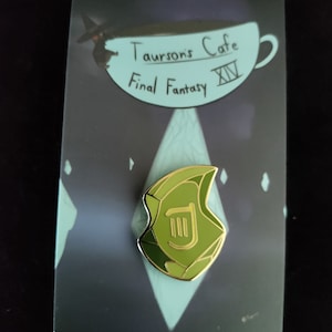 FF14 Bard Soul Stone enamel pin